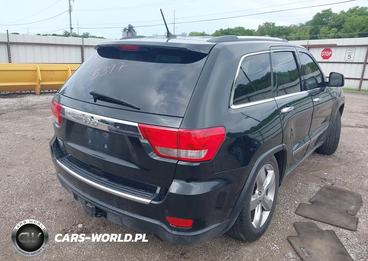 2012 Jeep Grand Cherokee Overland VIN:1C4RJFCG4CC272523 - 4