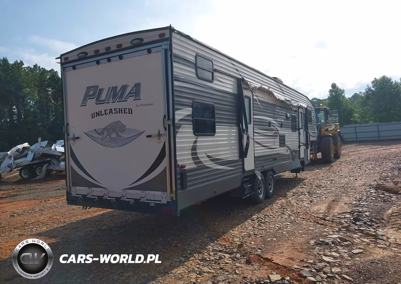 2016 Forest River Puma Toy Hauler 351T VIN:4X4FPTL21GP057453 - 4