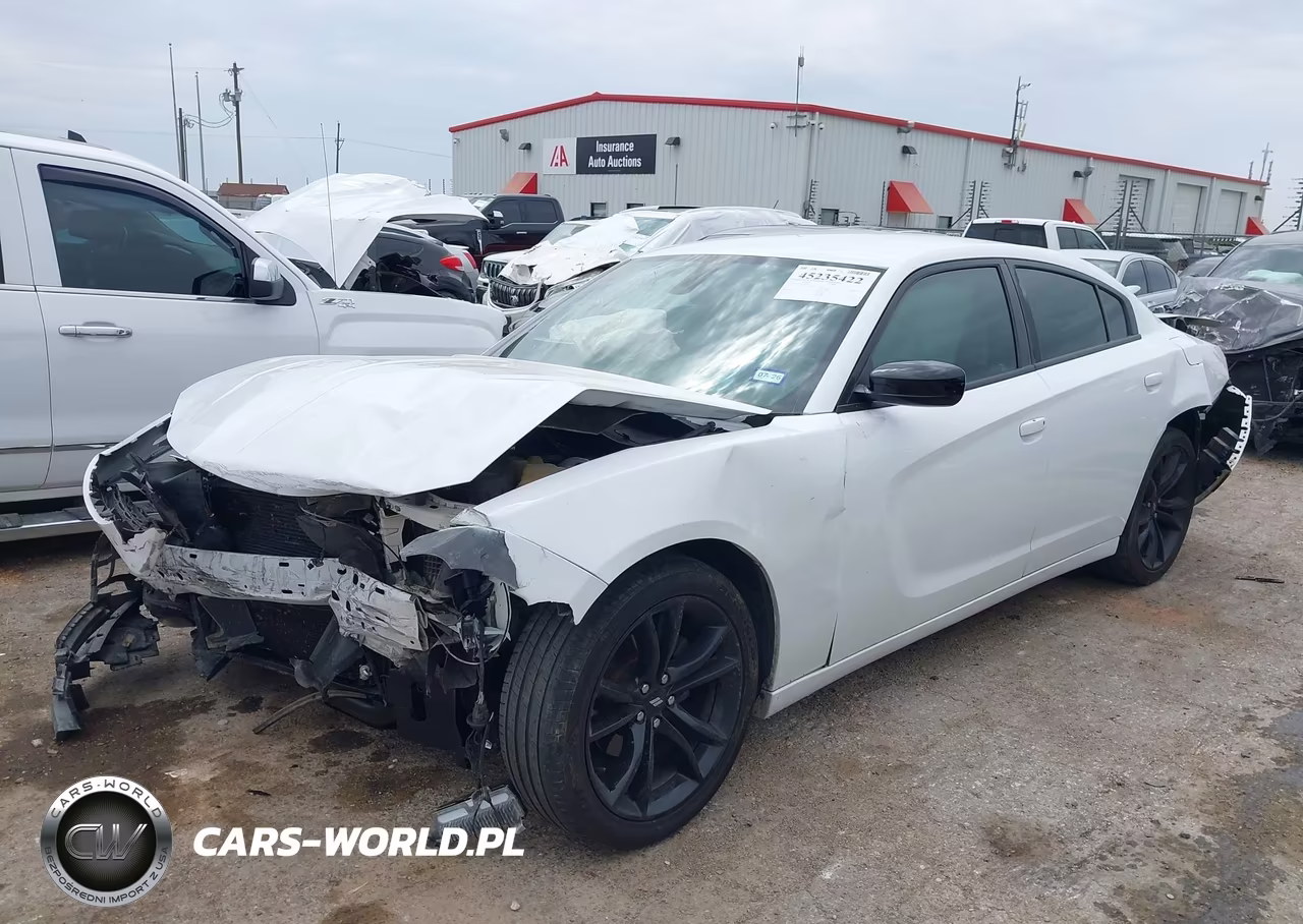 2018 Dodge Charger Sxt Rwd VIN:2C3CDXBG0JH336558 - 2