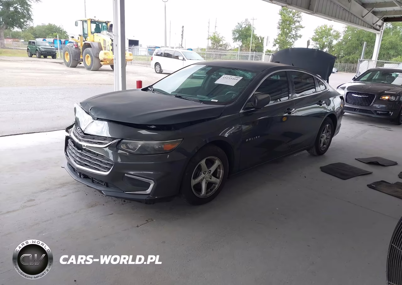 2017 Chevrolet Malibu Ls VIN:1G1ZB5ST1HF147998 - 2