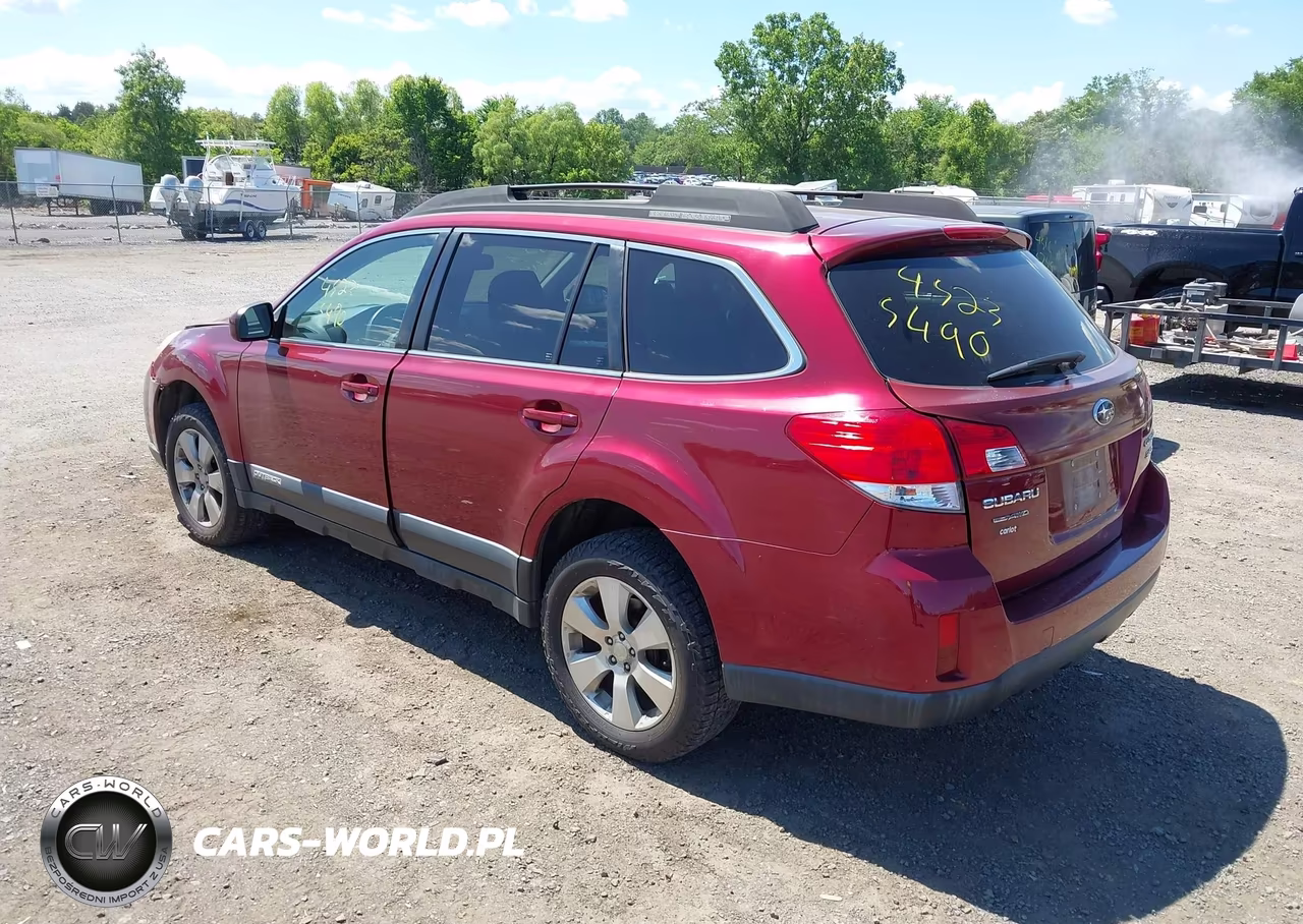 2012 Subaru Outback 3.6R VIN:4S4BRDAC2C2279938 - 3