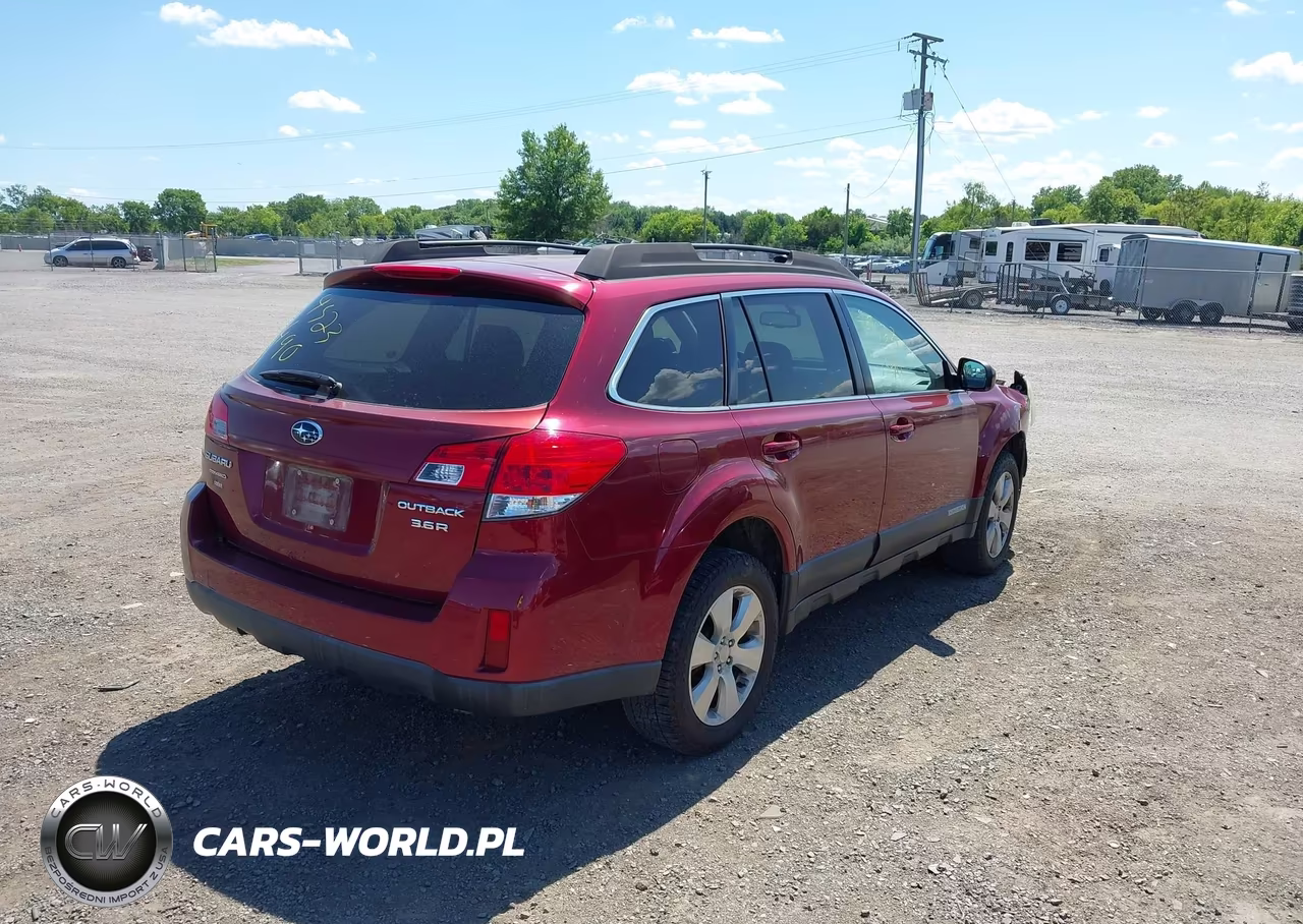 2012 Subaru Outback 3.6R VIN:4S4BRDAC2C2279938 - 4