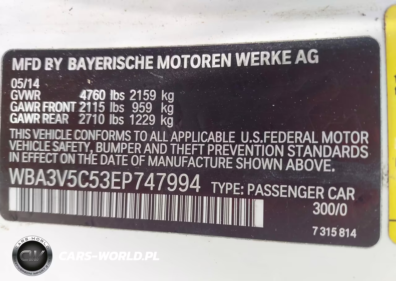 2014 BMW 428I VIN:WBA3V5C53EP747994 - 9