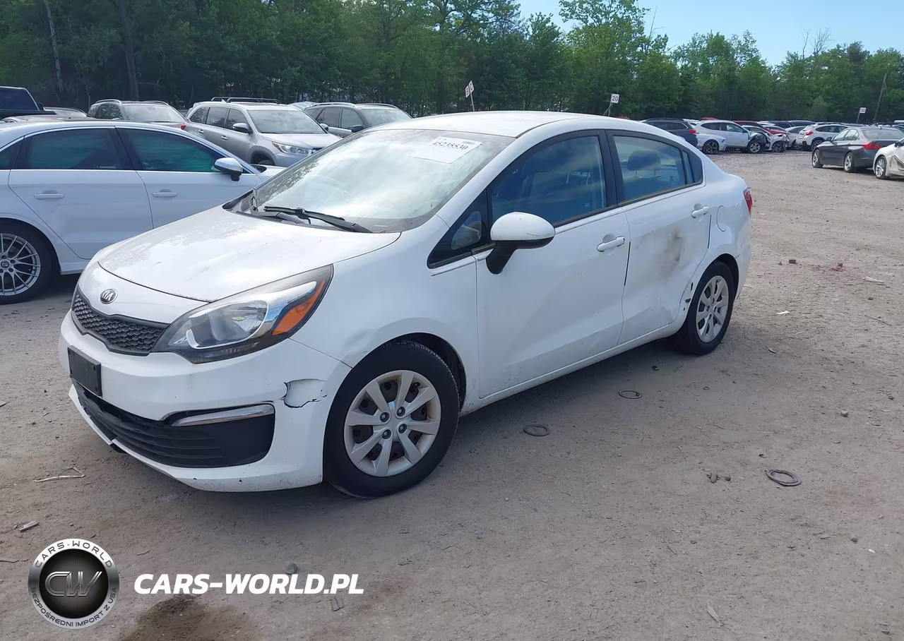 2016 Kia Rio Lx VIN:KNADM4A33G6542087 - 2