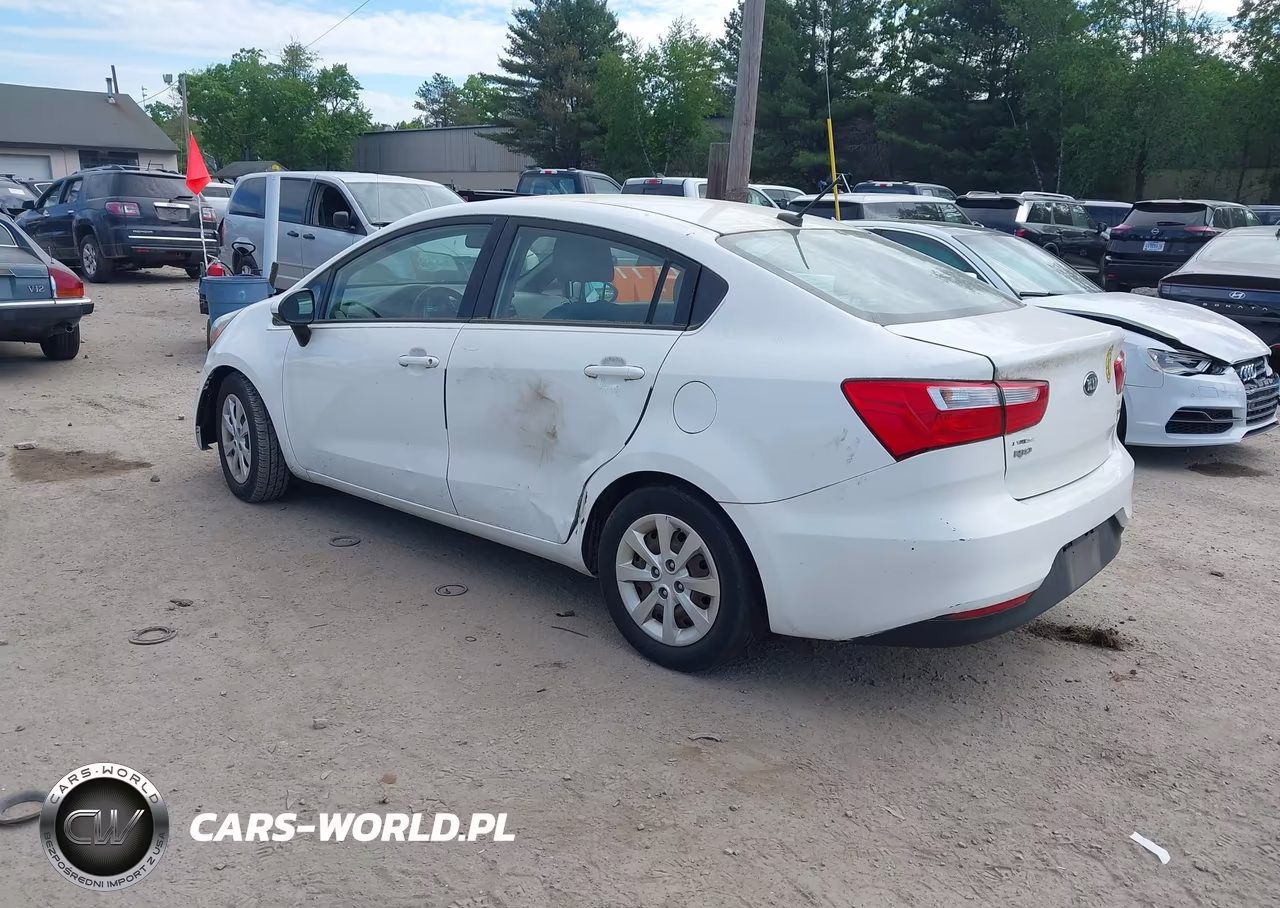 2016 Kia Rio Lx VIN:KNADM4A33G6542087 - 3