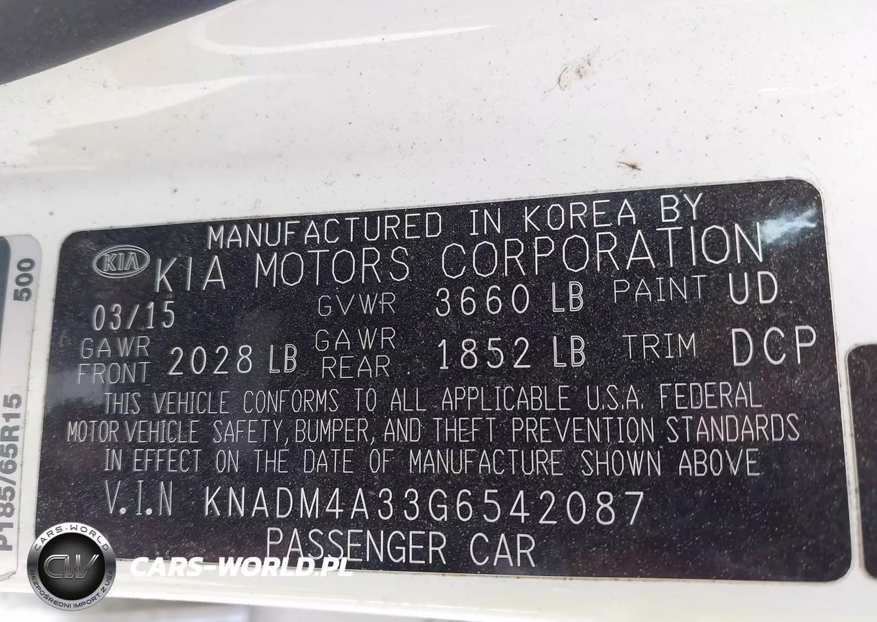2016 Kia Rio Lx VIN:KNADM4A33G6542087 - 9