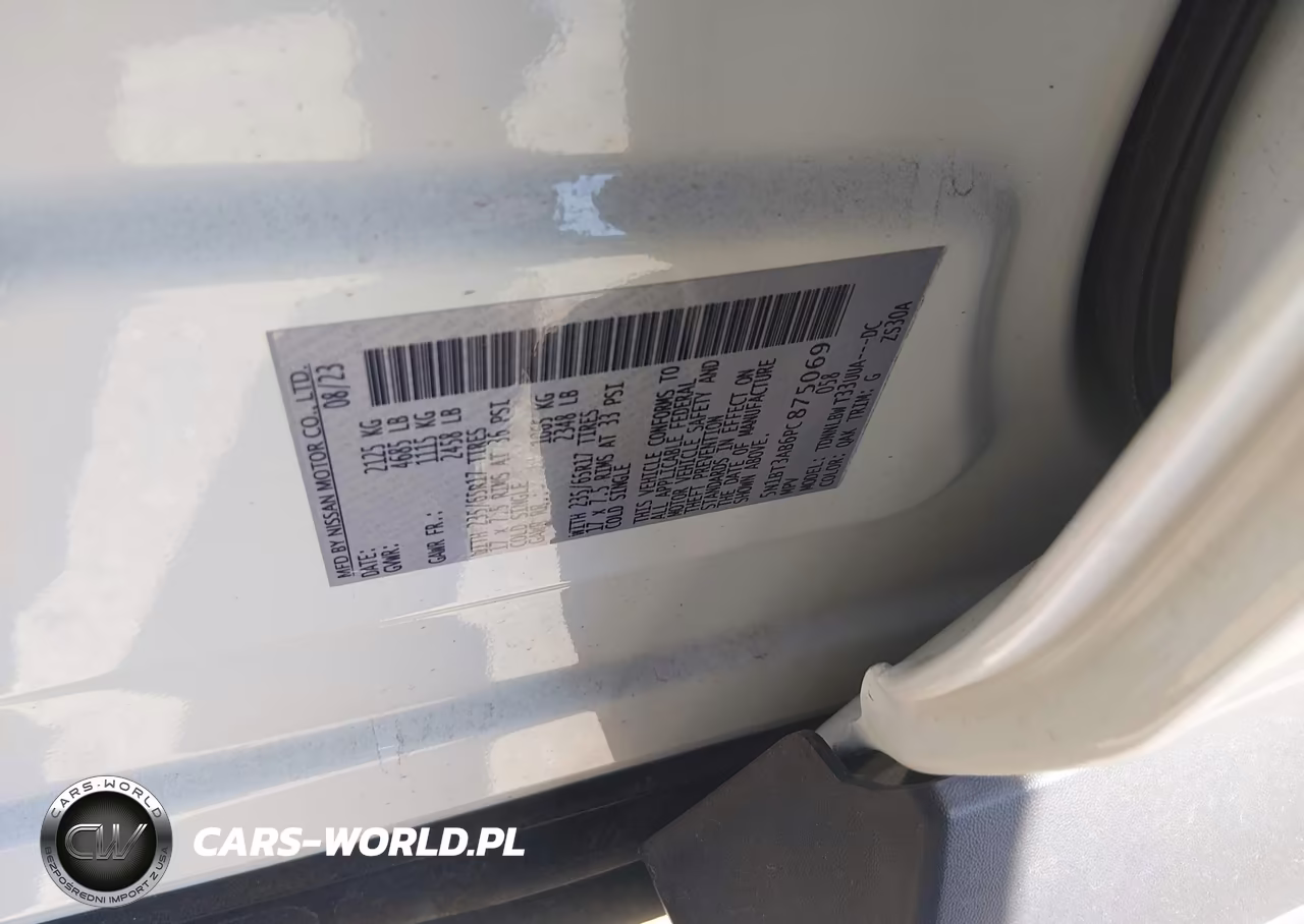 2023 Nissan Rogue S Intelligent Awd VIN:5N1BT3AB6PC875069 - 9