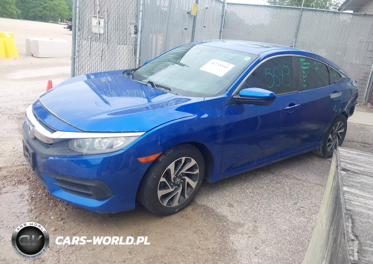 2017 Honda Civic Ex VIN:19XFC2F70HE064883 - 2
