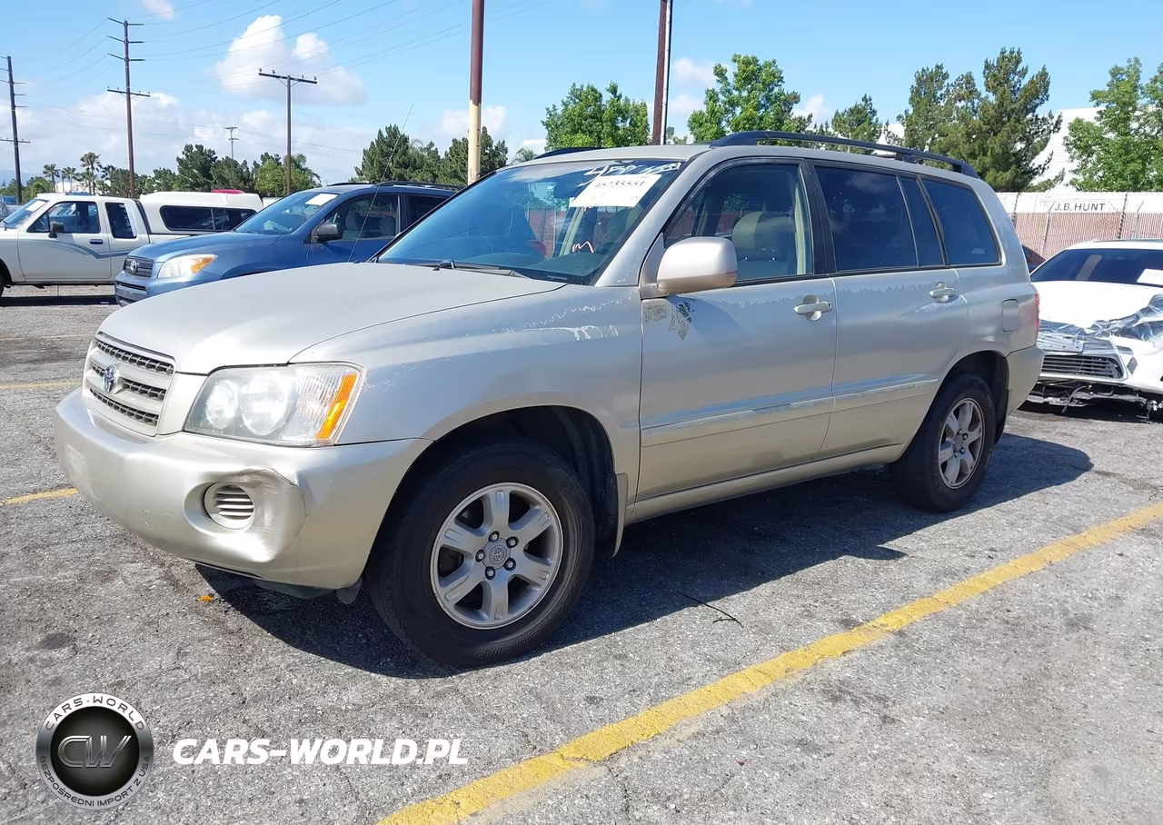 2001 Toyota Highlander V6 VIN:JTEGF21A710003765 - 2
