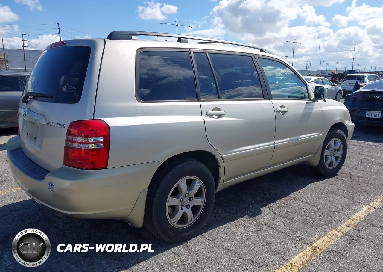 2001 Toyota Highlander V6 VIN:JTEGF21A710003765 - 4