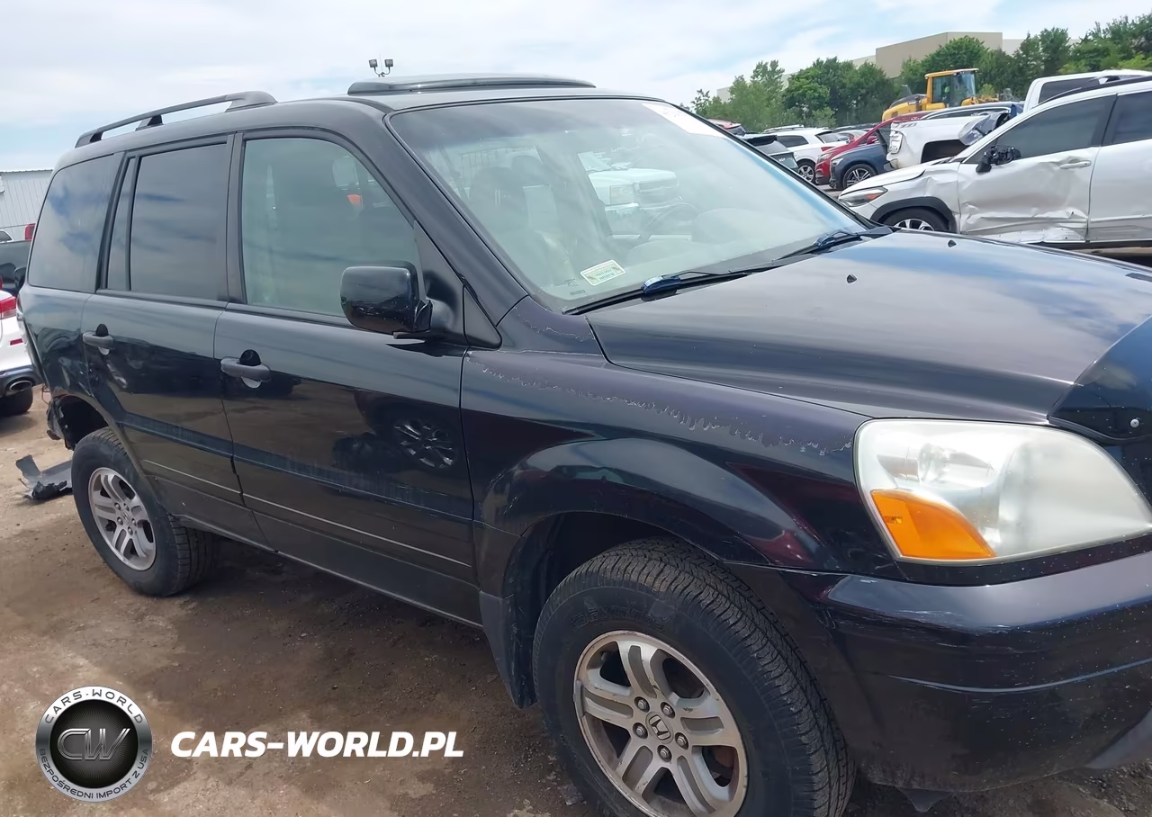 2005 Honda Pilot Ex-L VIN:5FNYF18515B055640 - 13