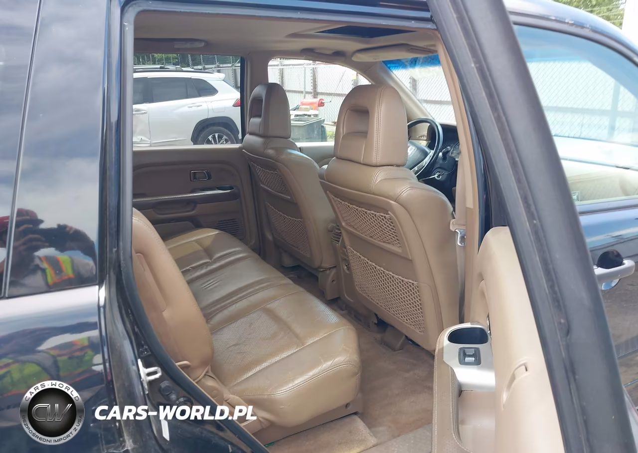 2005 Honda Pilot Ex-L VIN:5FNYF18515B055640 - 8
