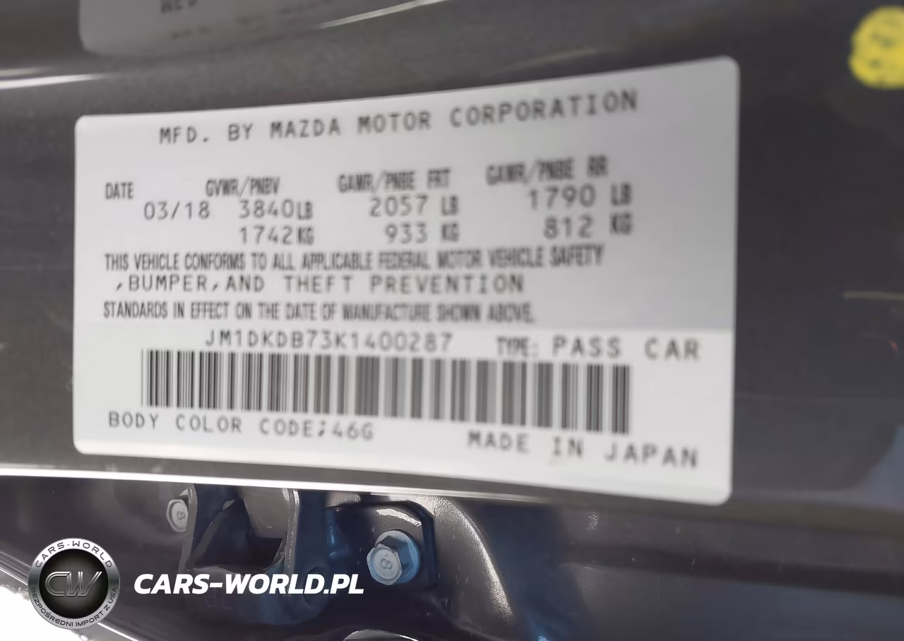 2019 Mazda Cx-3 Sport VIN:JM1DKDB73K1400287 - 9