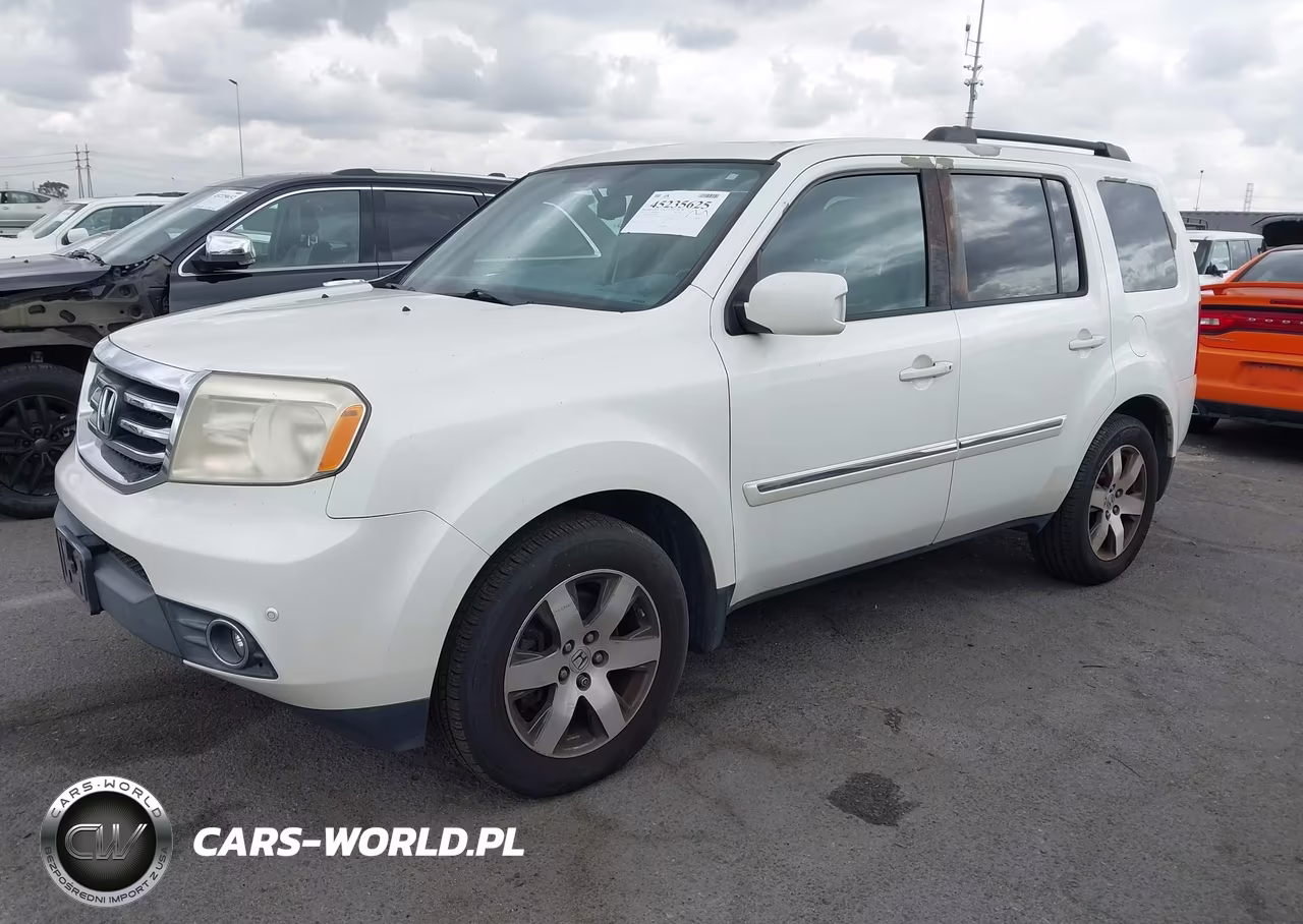 2013 Honda Pilot Touring VIN:5FNYF3H95DB005448 - 2
