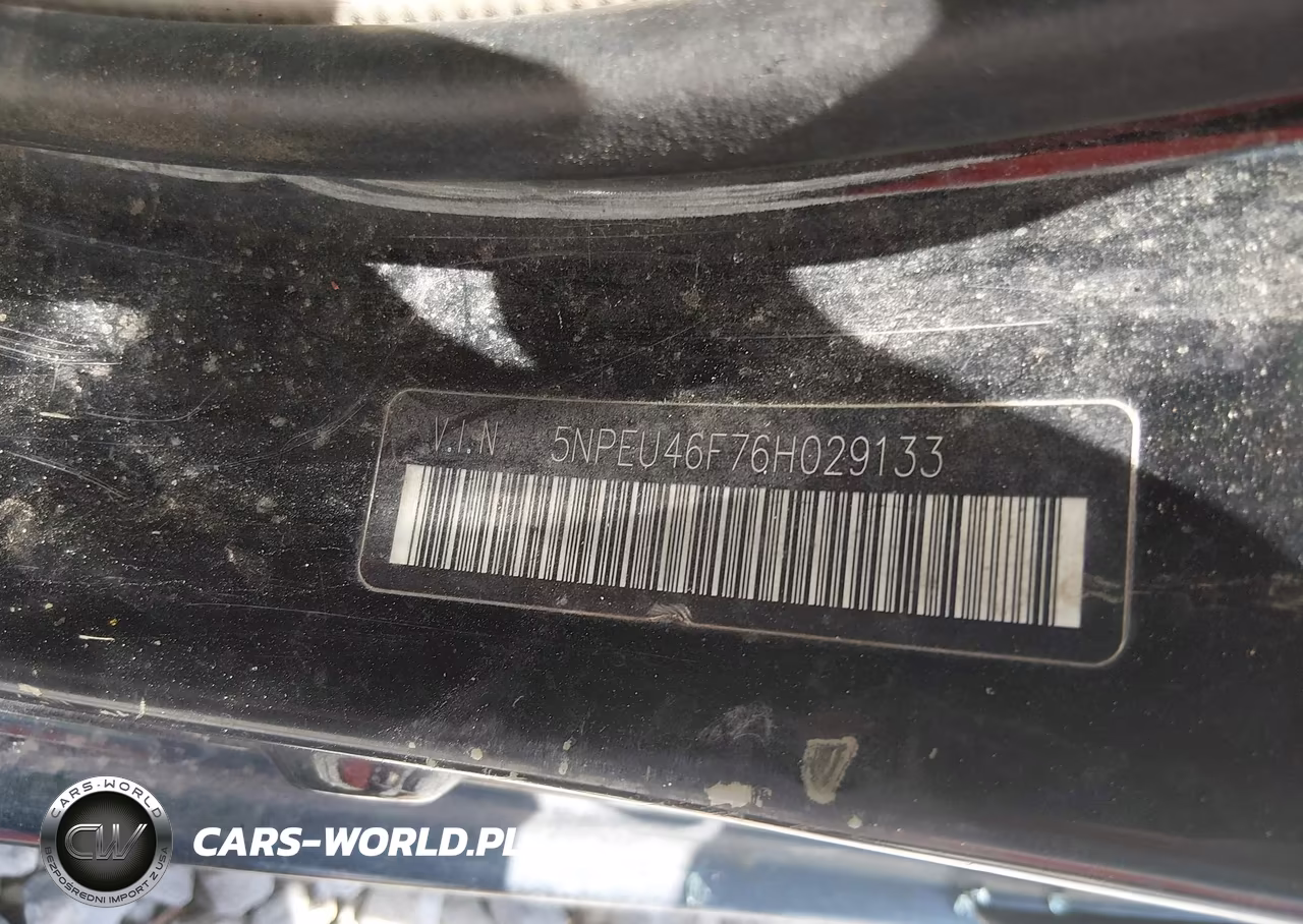 2006 Hyundai Sonata Gls V6-Lx V6 VIN:5NPEU46F76H029133 - 9
