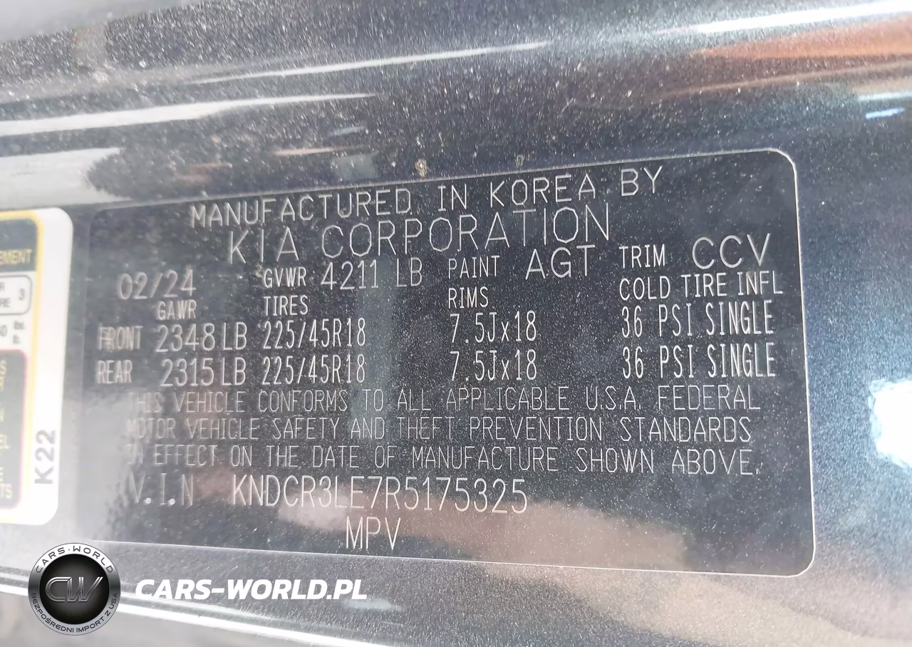 2024 Kia Niro Ex Touring VIN:KNDCR3LE7R5175325 - 9