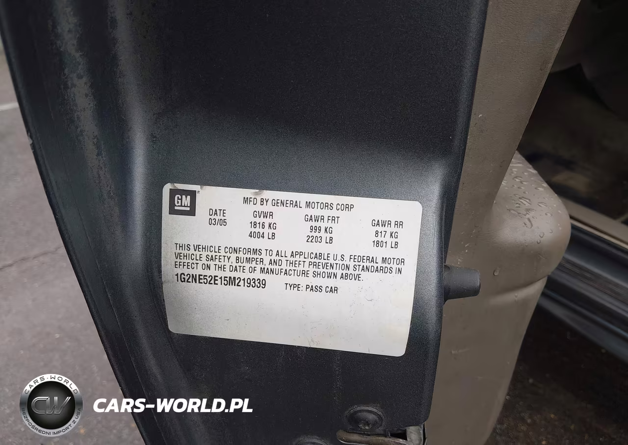 2005 Pontiac Grand Am Se VIN:1G2NE52E15M219339 - 9