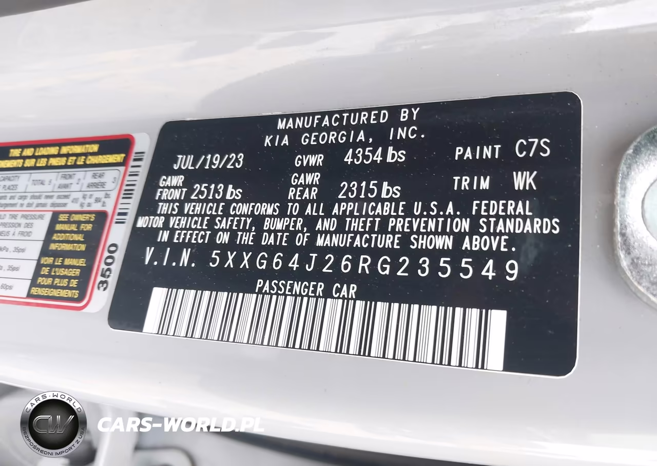 2024 Kia K5 Gt-Line VIN:5XXG64J26RG235549 - 9