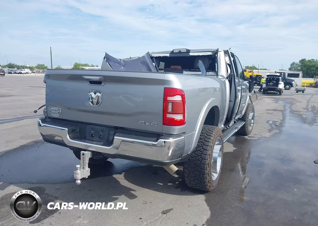 2021 Ram 2500 Limited Longhorn 4X4 6'4 Box VIN:3C6UR5GLXMG624045 - 4
