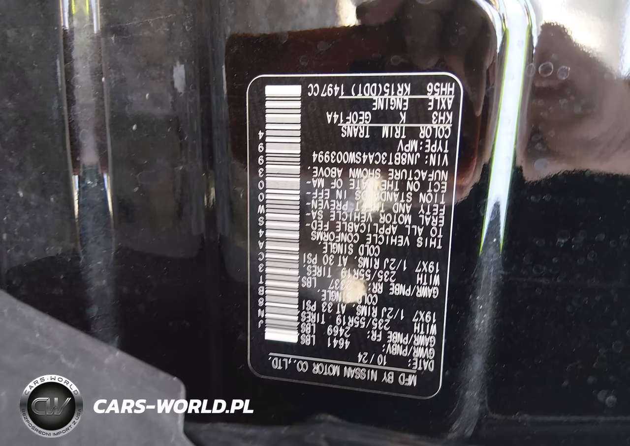 2025 Nissan Rogue Sl Fwd VIN:JN8BT3CA4SW003994 - 9