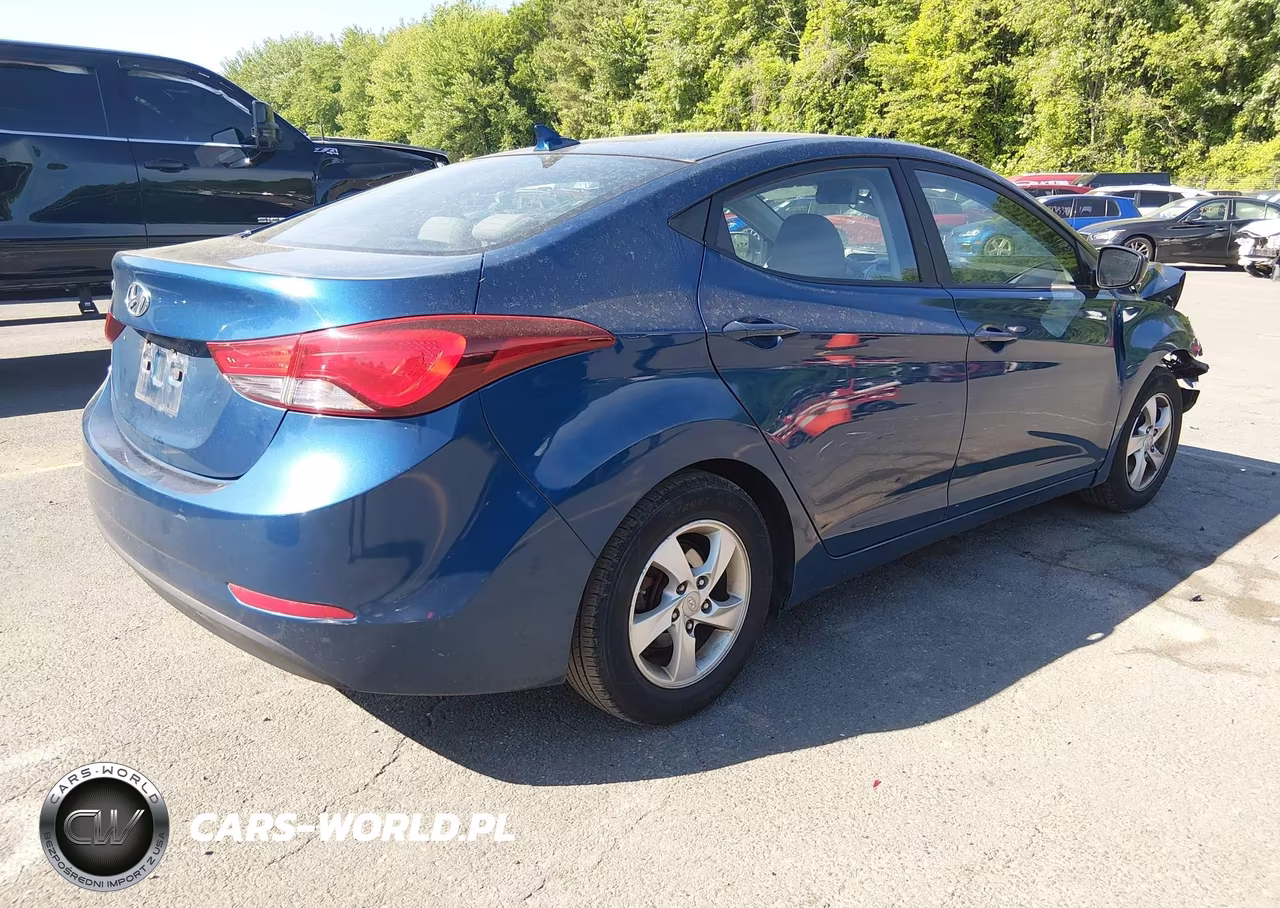 2015 Hyundai Elantra Se VIN:KMHDH4AE9FU225784 - 4