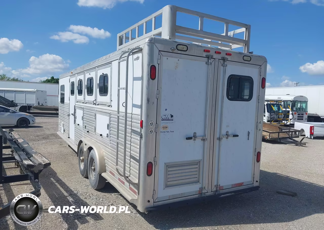 2003 Contract Manufacturing Cm Horse Trailer VIN:49THG242531059411 - 3