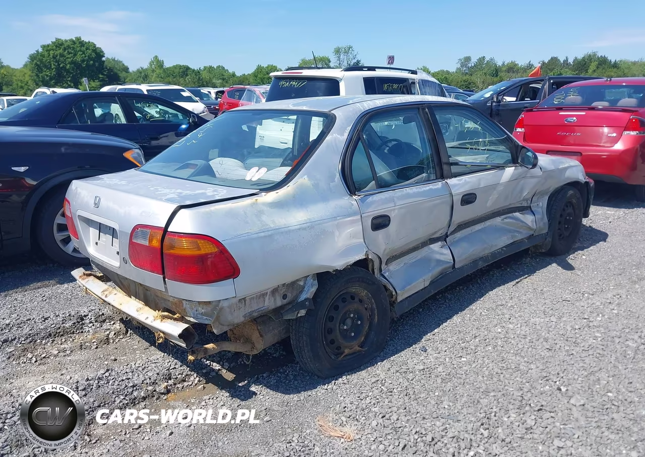 1999 Honda Civic Lx VIN:2HGEJ667XXH567818 - 4