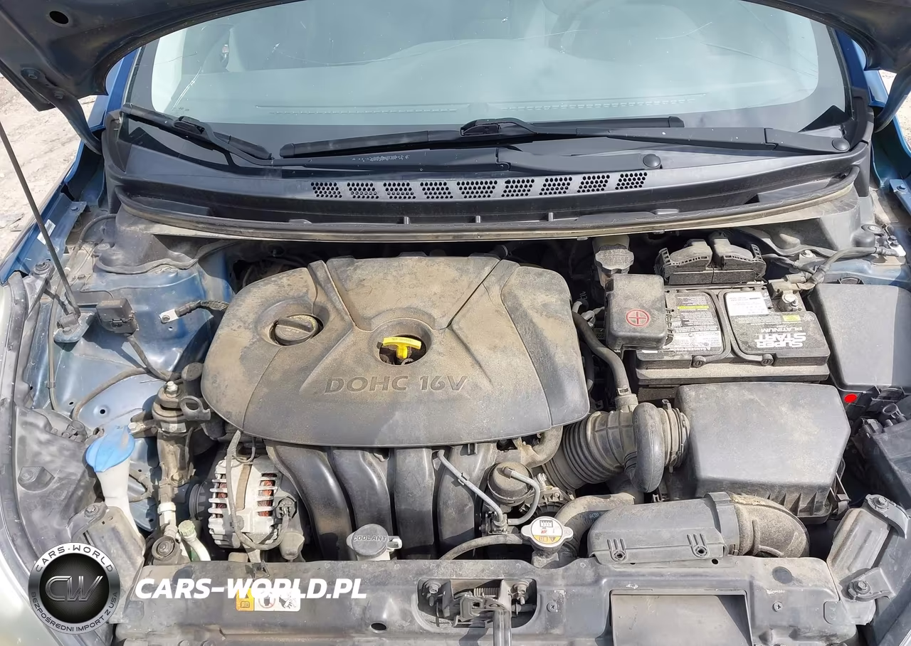 2014 Hyundai Elantra Se VIN:KMHDH4AE6EU083134 - 10
