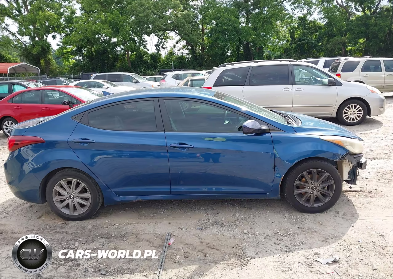 2014 Hyundai Elantra Se VIN:KMHDH4AE6EU083134 - 13