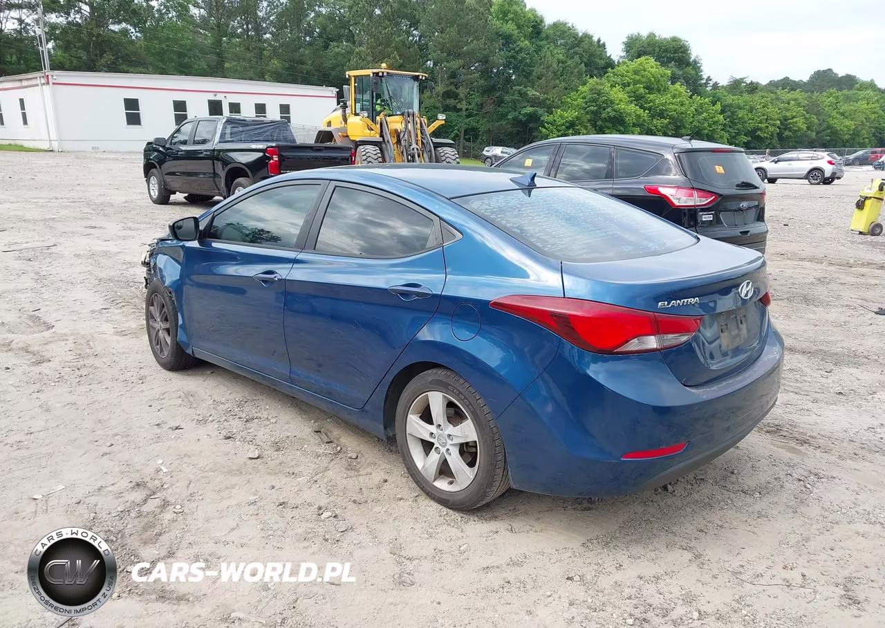 2014 Hyundai Elantra Se VIN:KMHDH4AE6EU083134 - 3