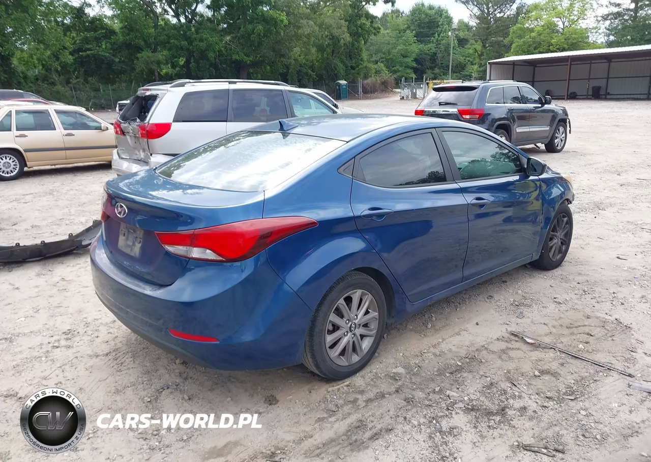 2014 Hyundai Elantra Se VIN:KMHDH4AE6EU083134 - 4
