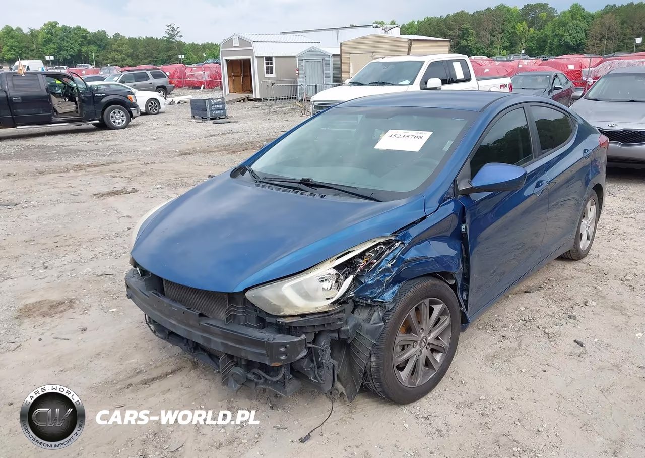 2014 Hyundai Elantra Se VIN:KMHDH4AE6EU083134 - 6
