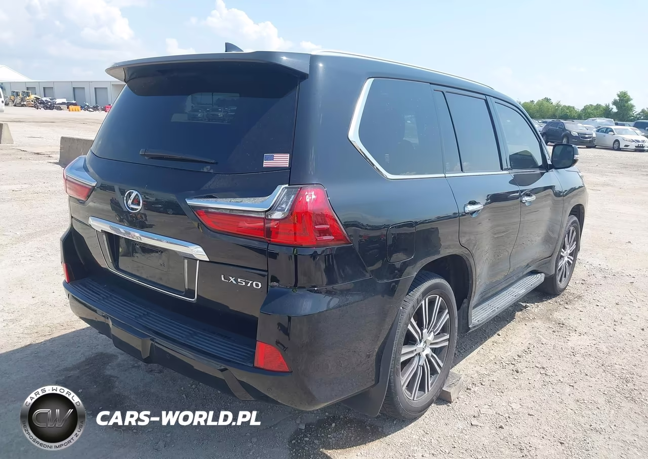 2021 Lexus Lx 570 Three-Row VIN:JTJDY7AX0M4355955 - 4