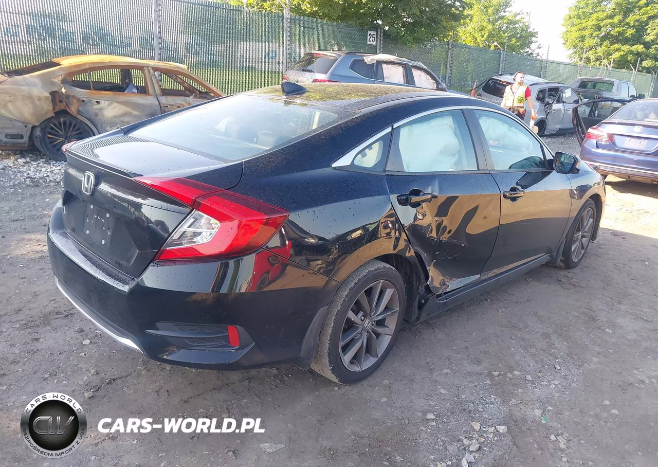2021 Honda Civic Ex VIN:19XFC1F33ME201378 - 4
