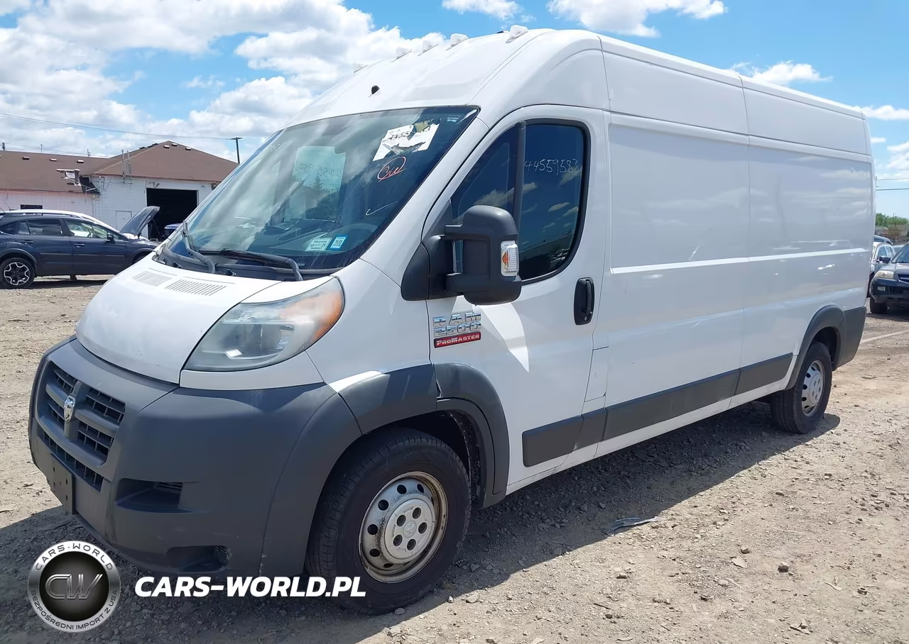 2015 Ram Promaster 2500 High Roof VIN:3C6TRVDG0FE500531 - 2
