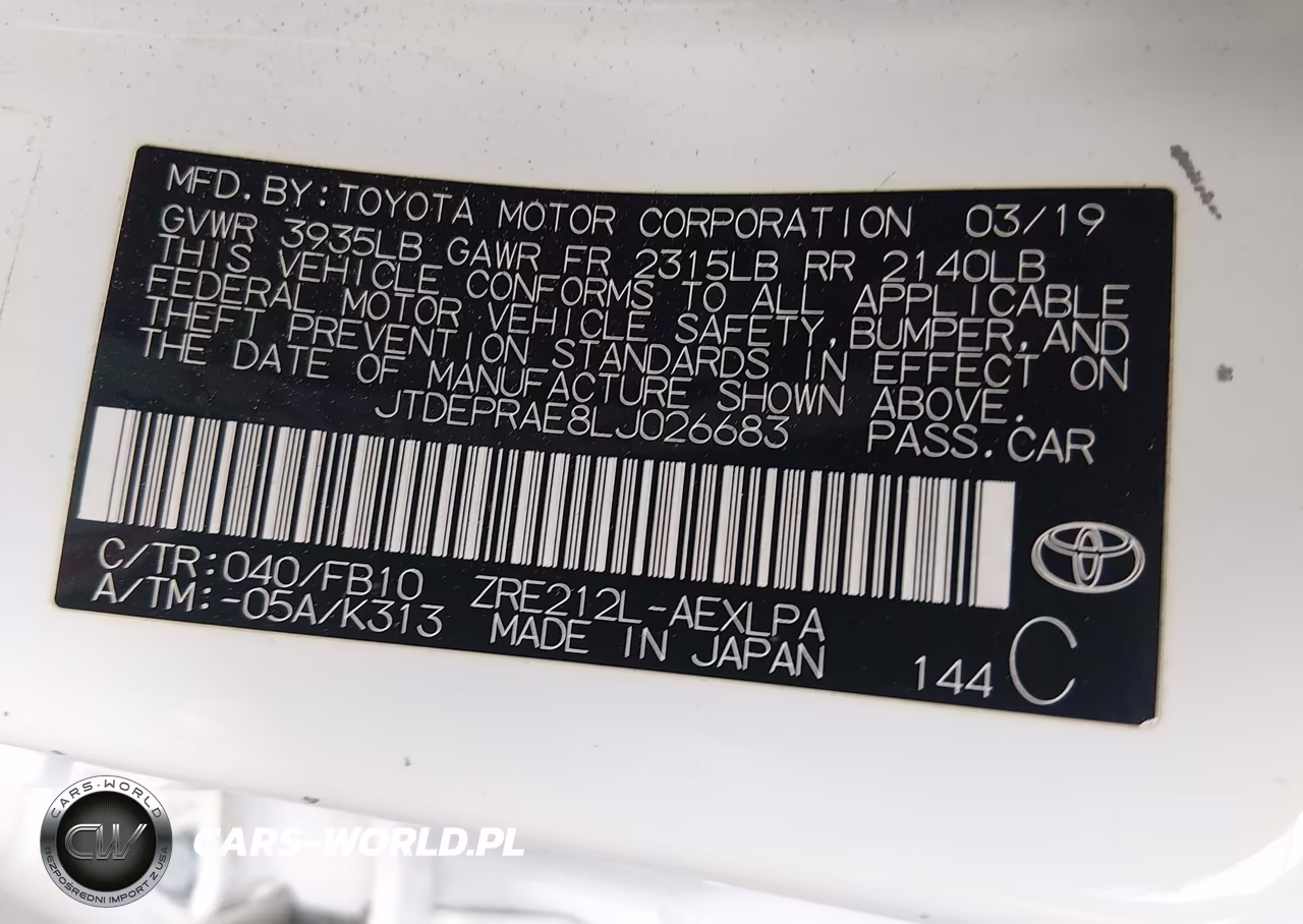 2020 Toyota Corolla Le VIN:JTDEPRAE8LJ026683 - 9
