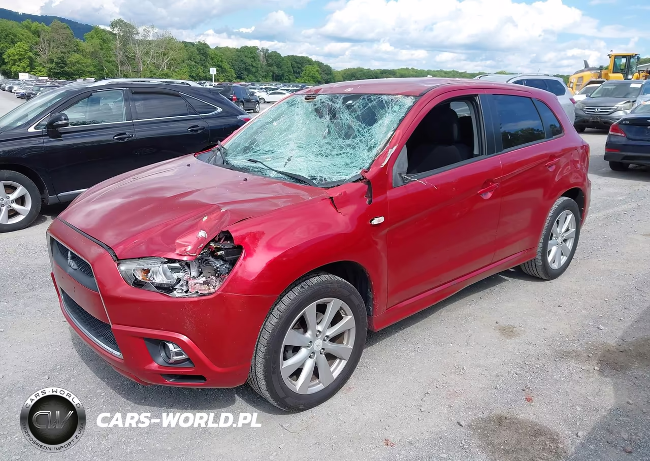 2012 Mitsubishi Outlander Sport Se VIN:JA4AP4AU7CZ002024 - 2