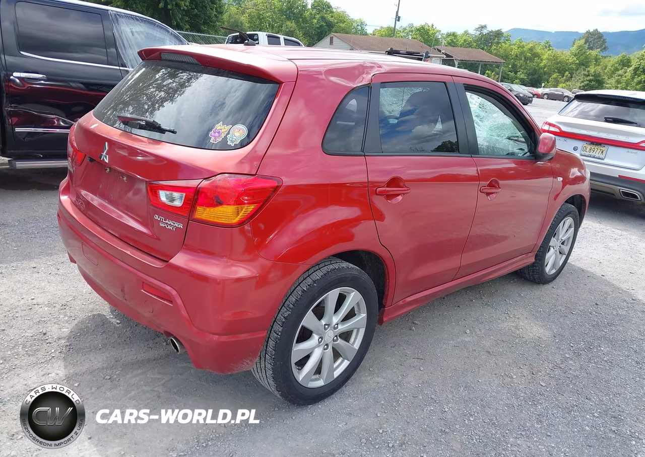 2012 Mitsubishi Outlander Sport Se VIN:JA4AP4AU7CZ002024 - 4