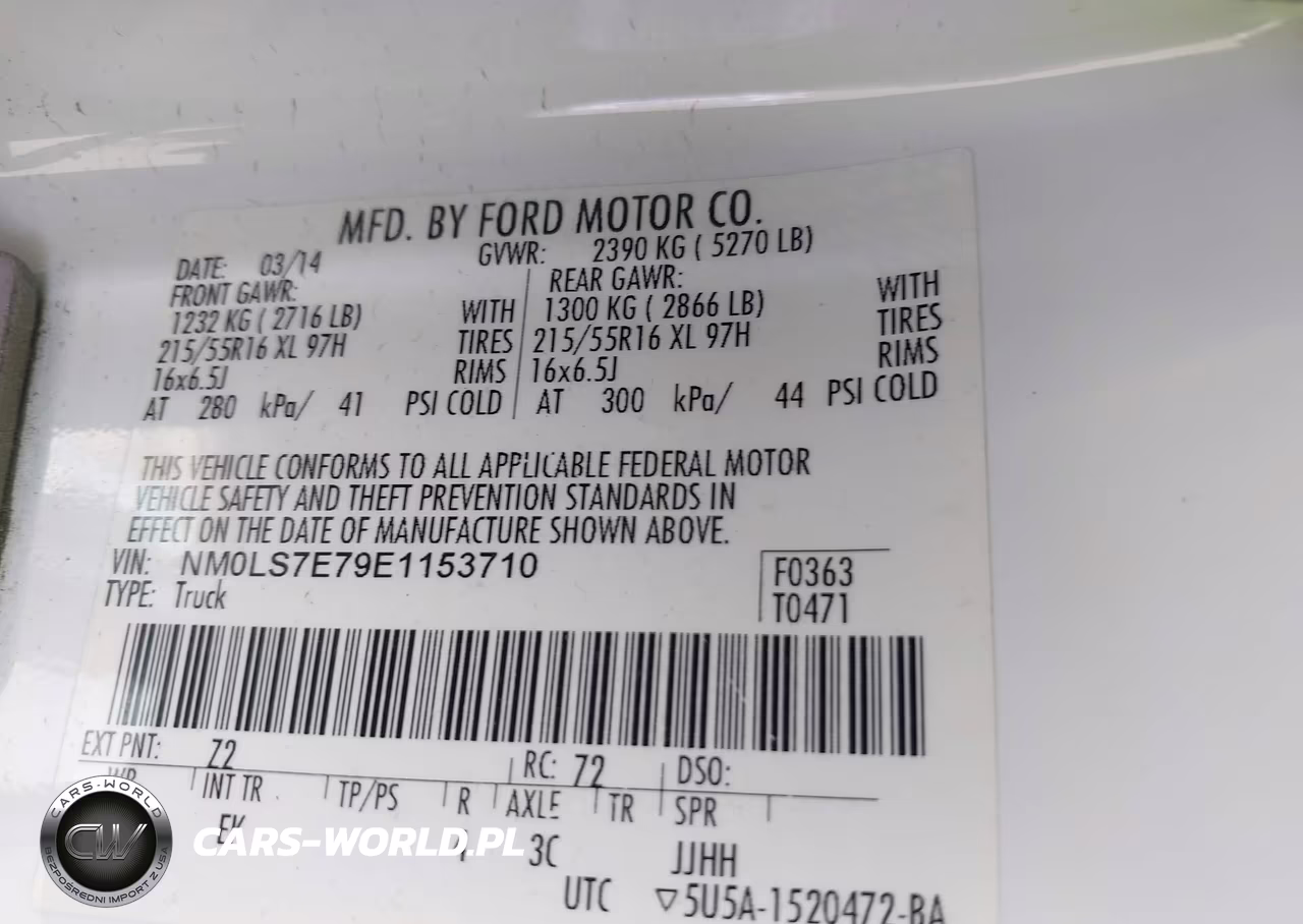 2014 Ford Transit Connect Xl VIN:NM0LS7E79E1153710 - 9