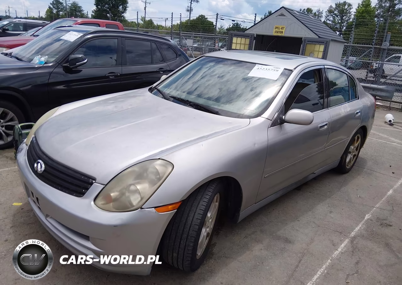 2003 Infiniti G35 Luxury Leather VIN:JNKCV51E33M006344 - 2