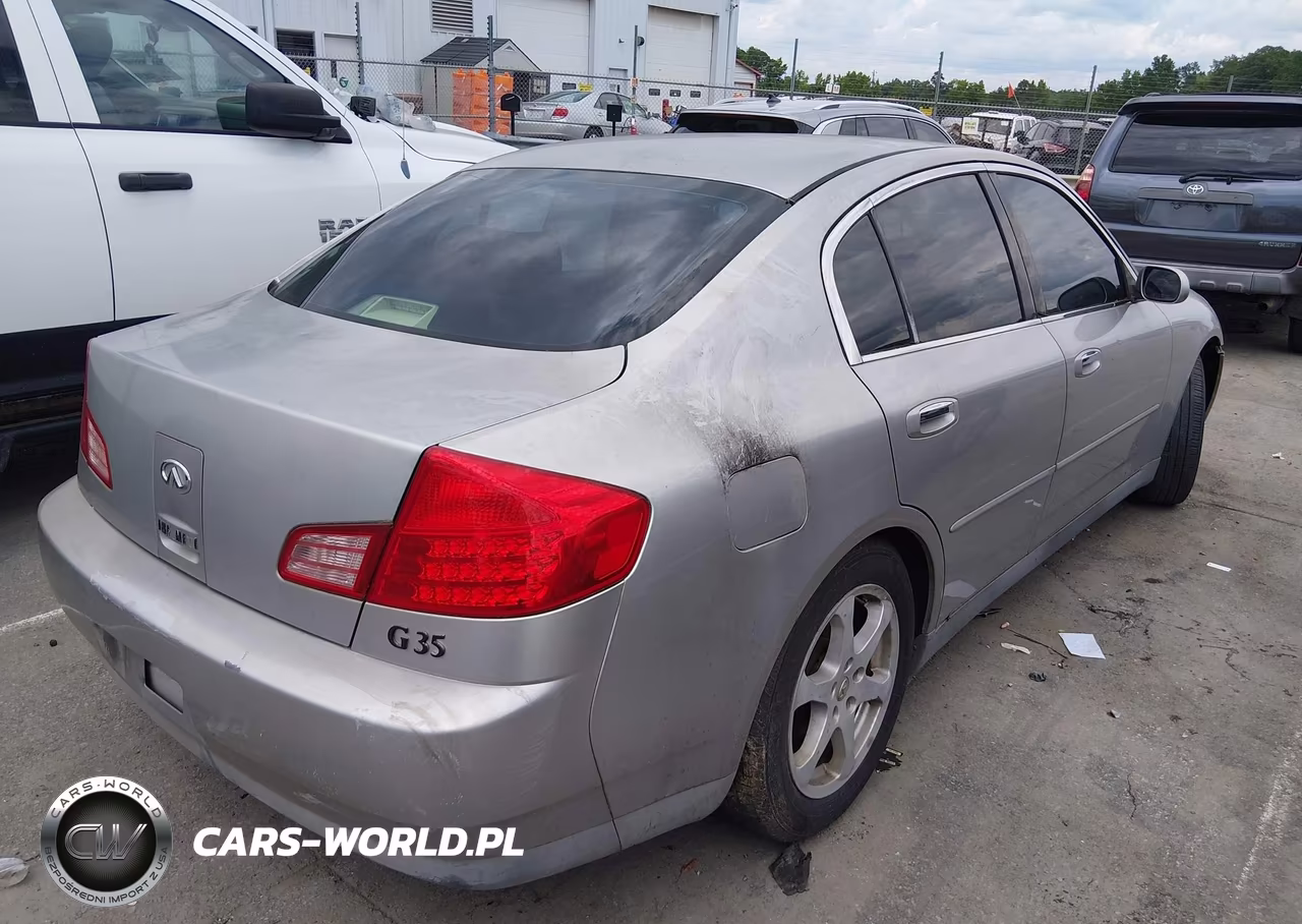 2003 Infiniti G35 Luxury Leather VIN:JNKCV51E33M006344 - 4