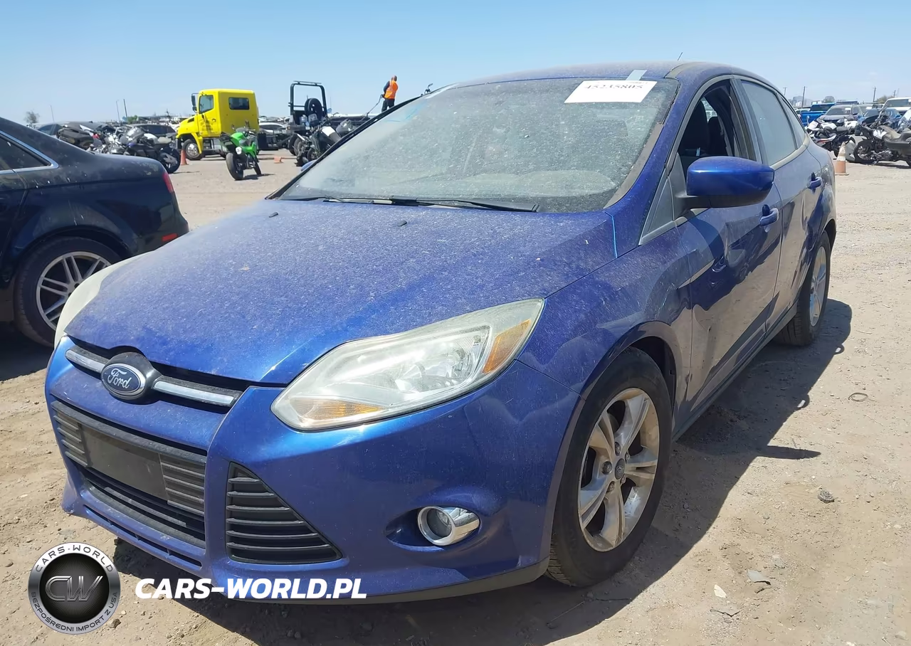 2012 Ford Focus Se VIN:1FAHP3F24CL429711 - 2