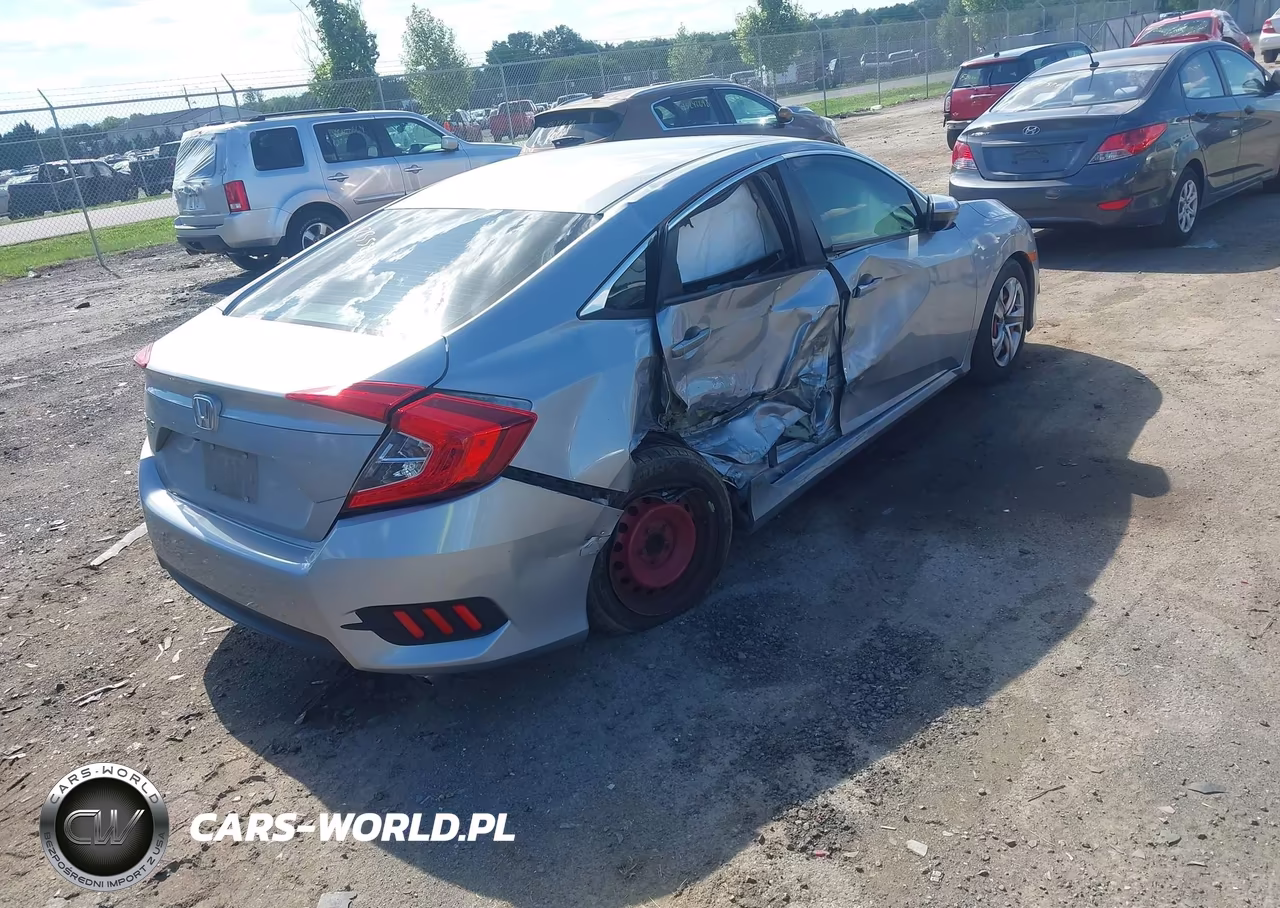 2016 Honda Civic Lx VIN:2HGFC2F53GH575846 - 4