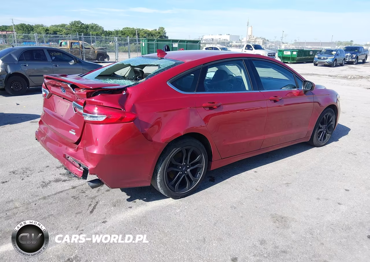2020 Ford Fusion Se VIN:3FA6P0HD3LR248329 - 4