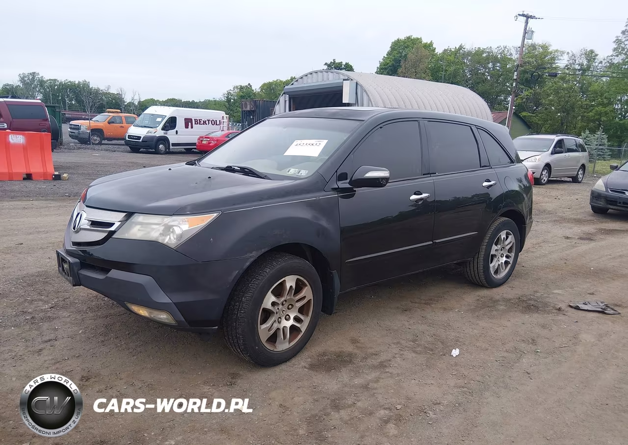 2008 Acura Mdx Technology Package VIN:2HNYD28388H539338 - 2