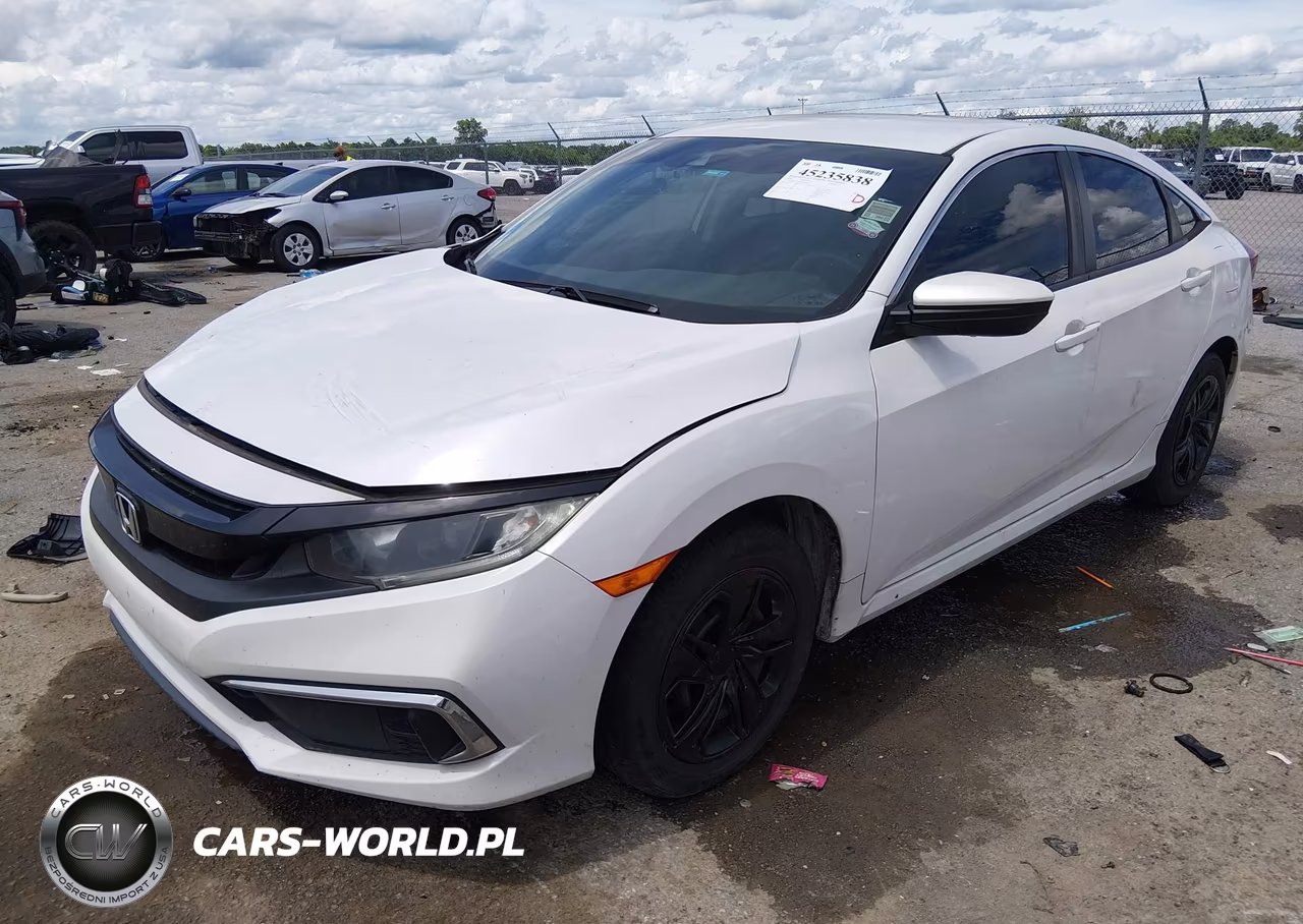 2019 Honda Civic Lx VIN:2HGFC2F64KH594004 - 2