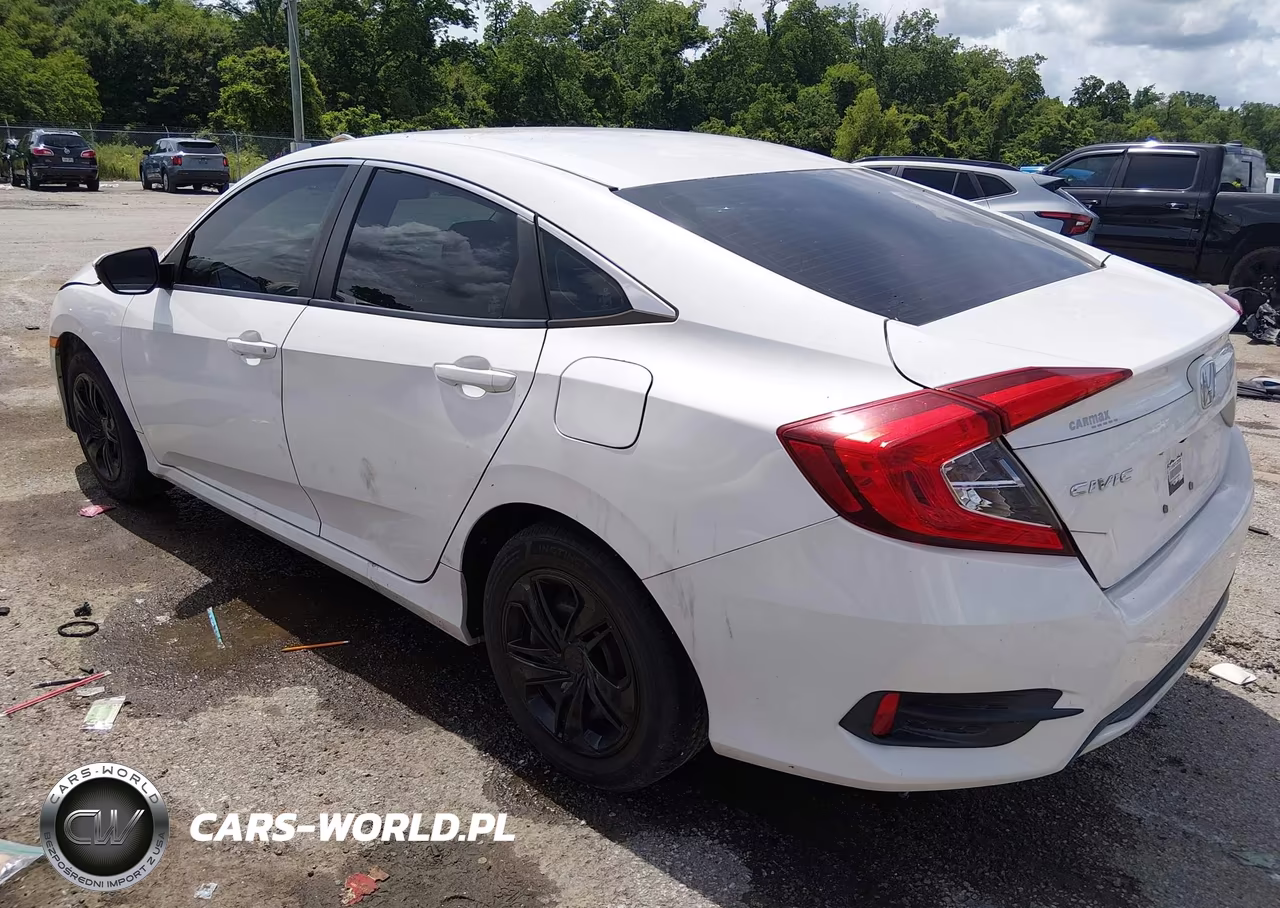 2019 Honda Civic Lx VIN:2HGFC2F64KH594004 - 3