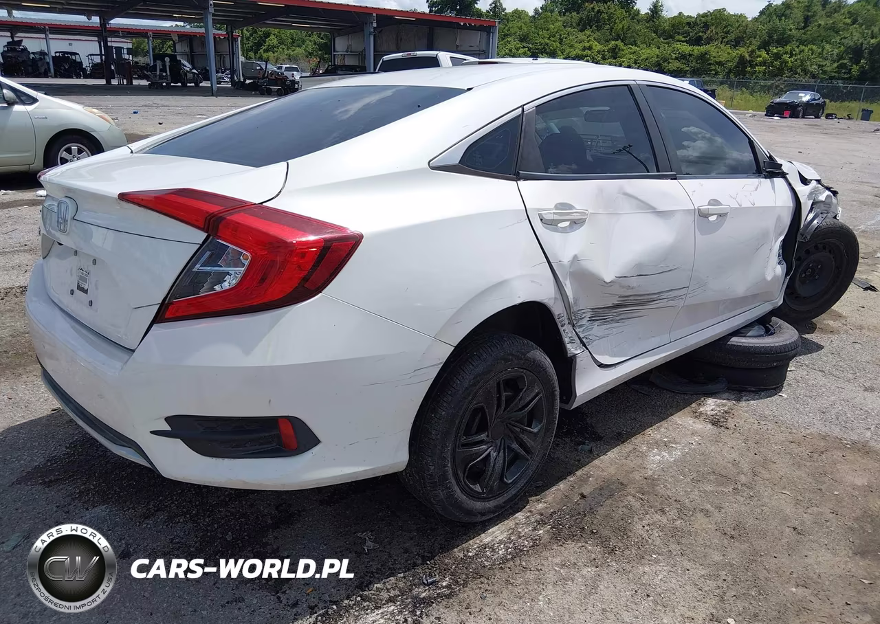 2019 Honda Civic Lx VIN:2HGFC2F64KH594004 - 4