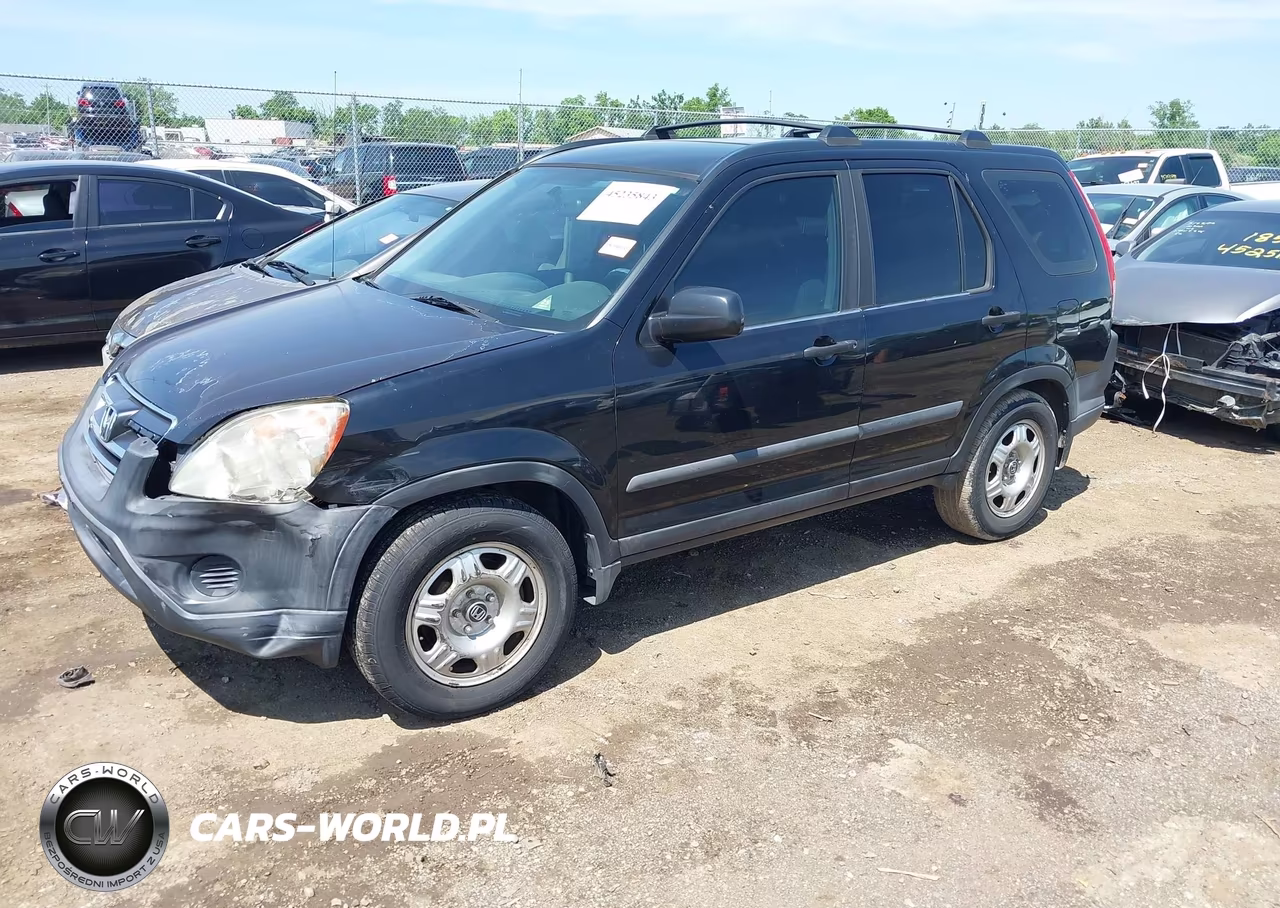 2006 Honda Cr-V Lx VIN:SHSRD68576U405189 - 2
