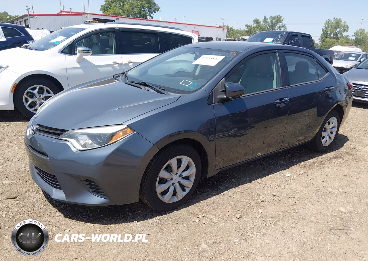 2016 Toyota Corolla Le VIN:2T1BURHE1GC547179 - 2